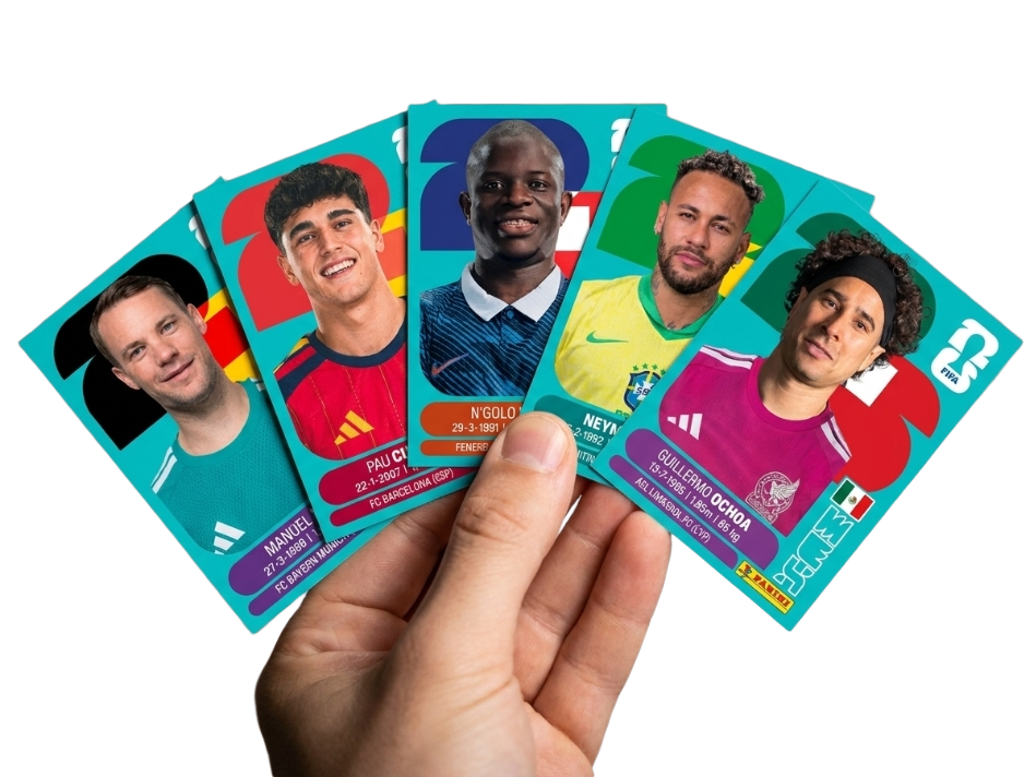 Novos adesivos Panini — update 2026