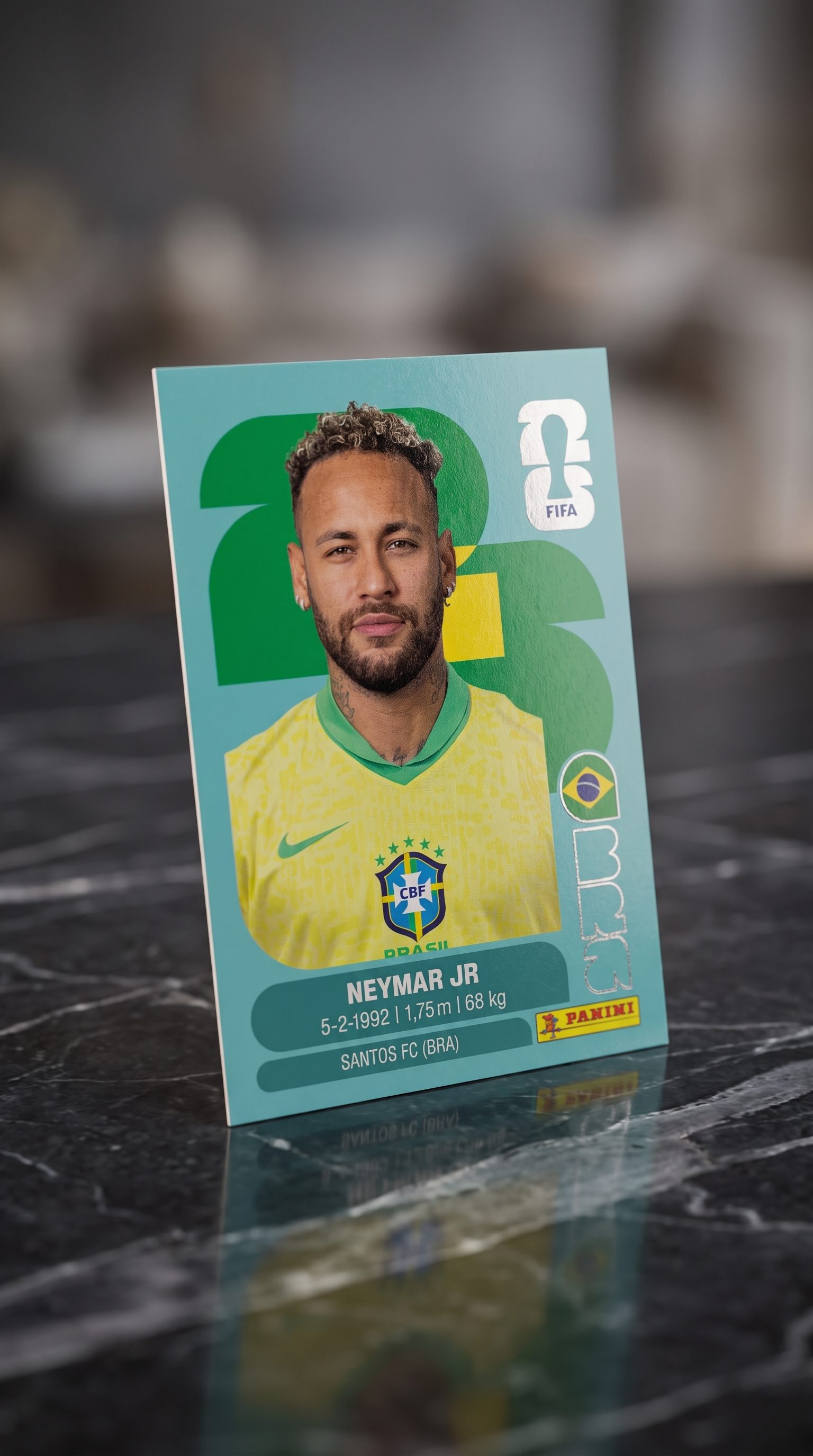 Figurinha do Neymar